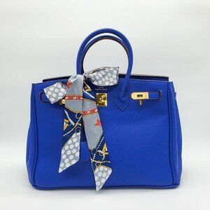 Skinny Scarf | Hand Bag, Neck Scarf (2 pieces) - Color Set #28 / Brand NEW